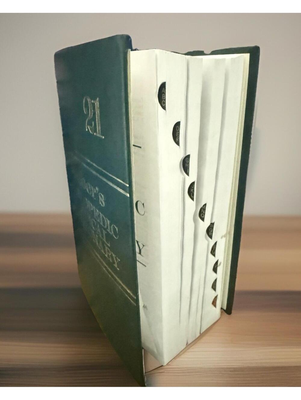 Taber's Cyclopedic Medical Dictionary 21 Illustrated Thumb Indexed